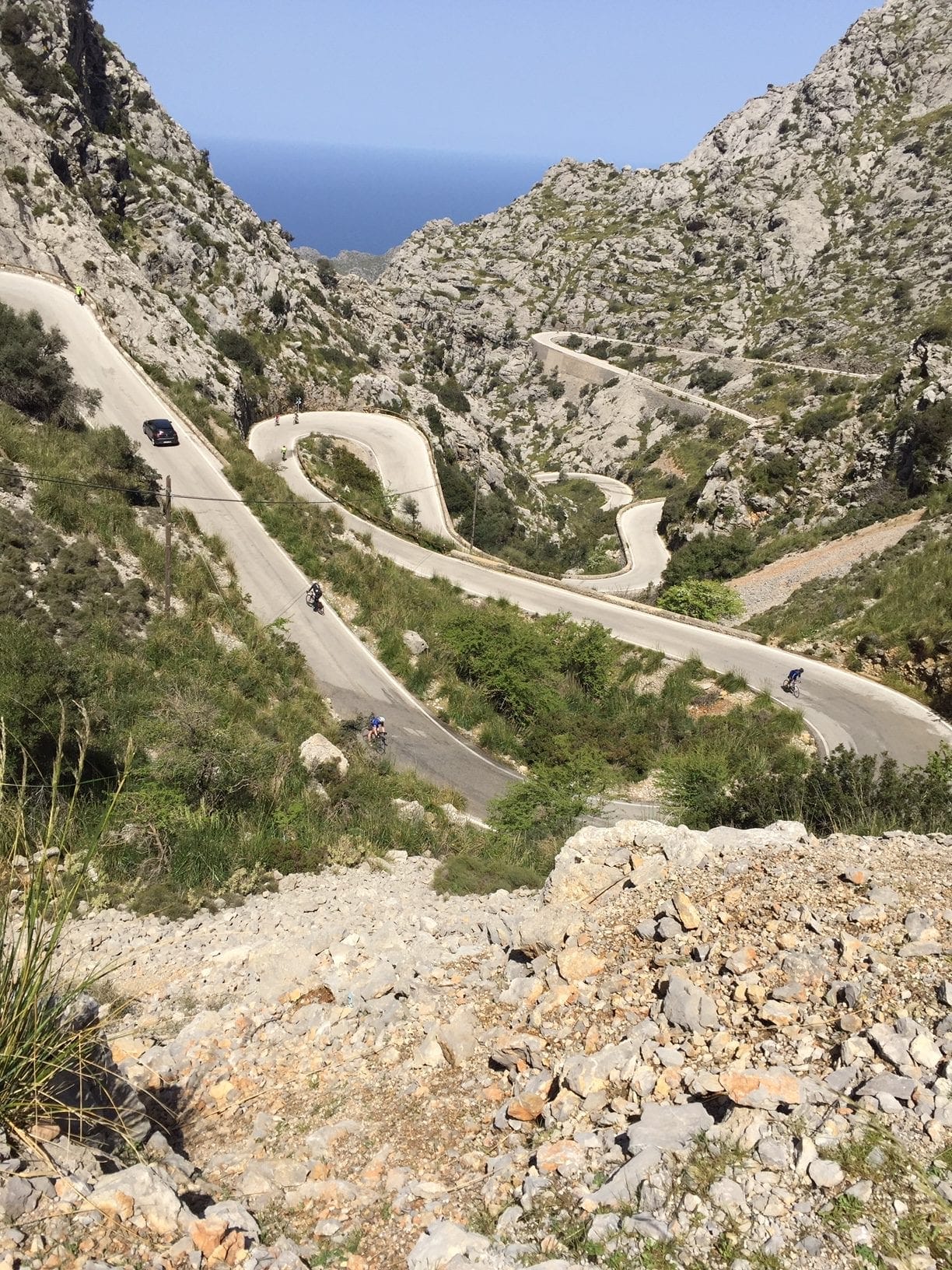 Sa Calobra iconic bendy road